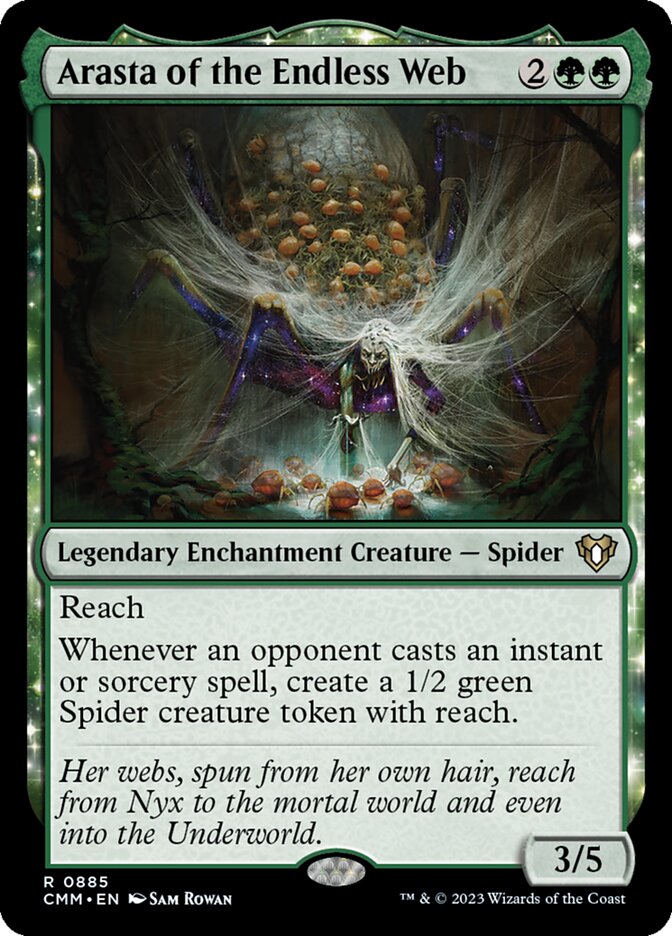 Arasta of the Endless Web [Commander Masters] (885)