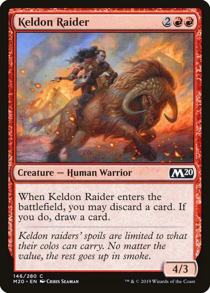 Keldon Raider [Core Set 2020] (146)