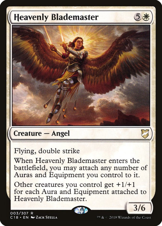 Heavenly Blademaster [Commander 2018] (3)