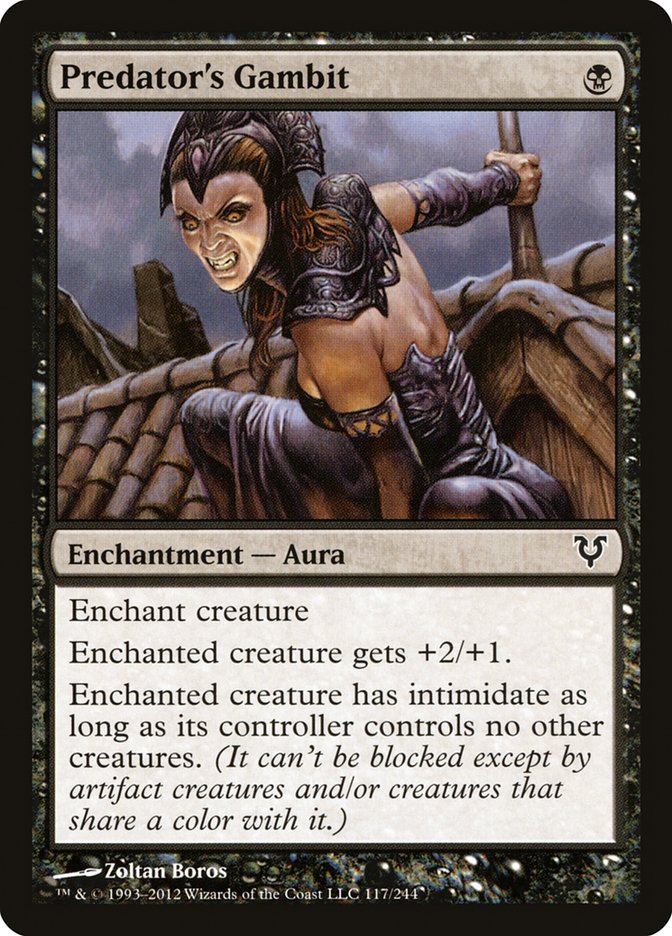 Predator's Gambit [Avacyn Restored] (117)
