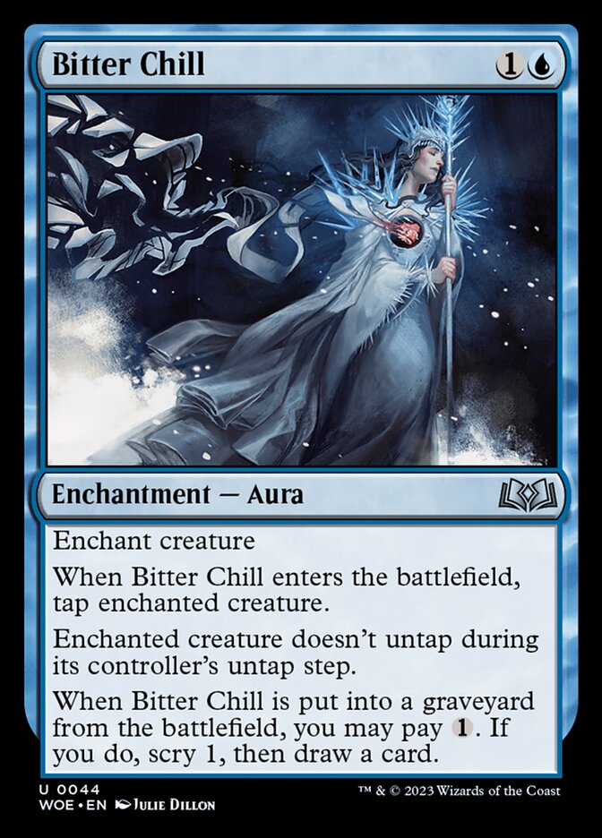 Bitter Chill [Wilds of Eldraine] (44)