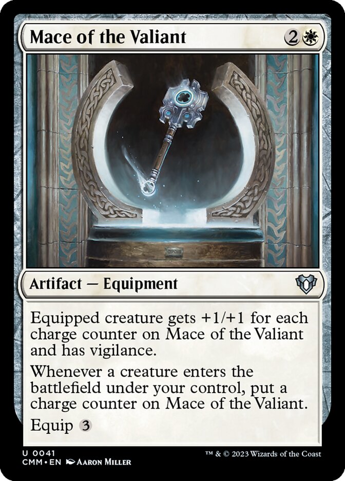 Mace of the Valiant [Commander Masters] (41)