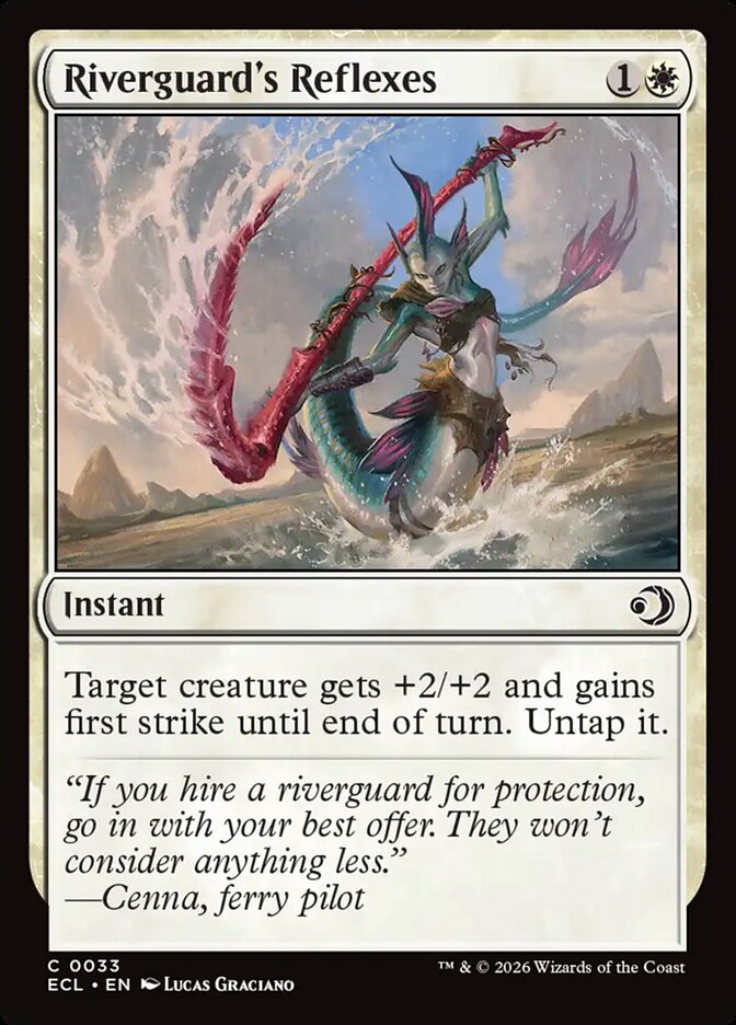 Riverguard's Reflexes [Lorwyn Eclipsed] (33)
