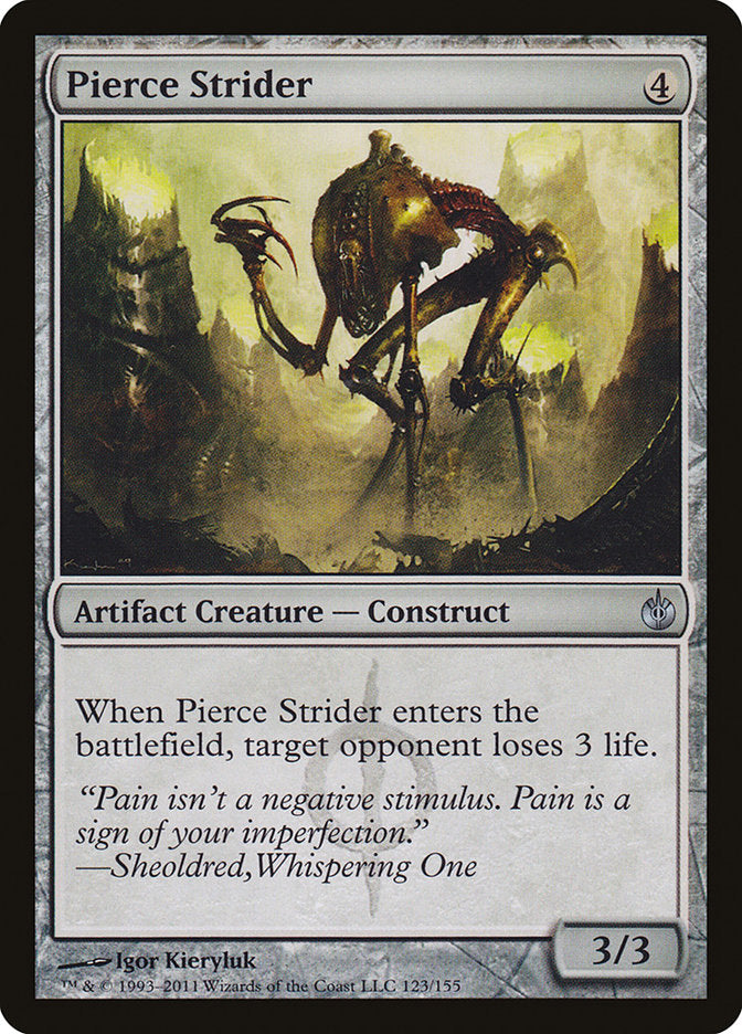 Pierce Strider [Mirrodin Besieged] (123)
