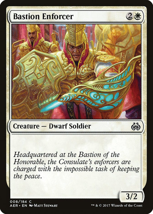 Bastion Enforcer [Aether Revolt] (8)
