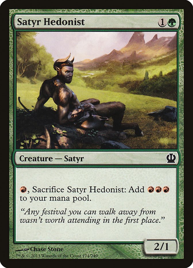 Satyr Hedonist [Theros] (174)