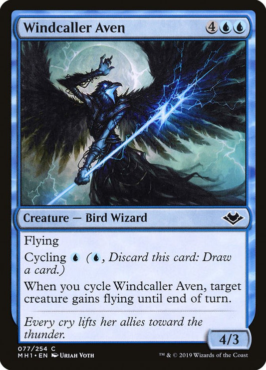 Windcaller Aven [Modern Horizons] (77)
