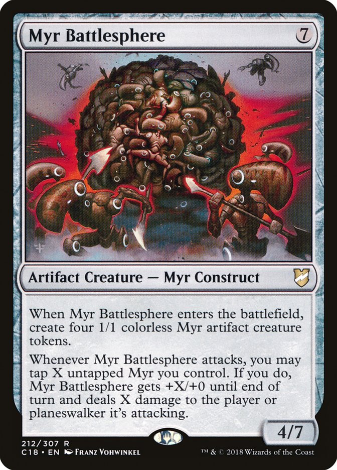 Myr Battlesphere [Commander 2018] (212)