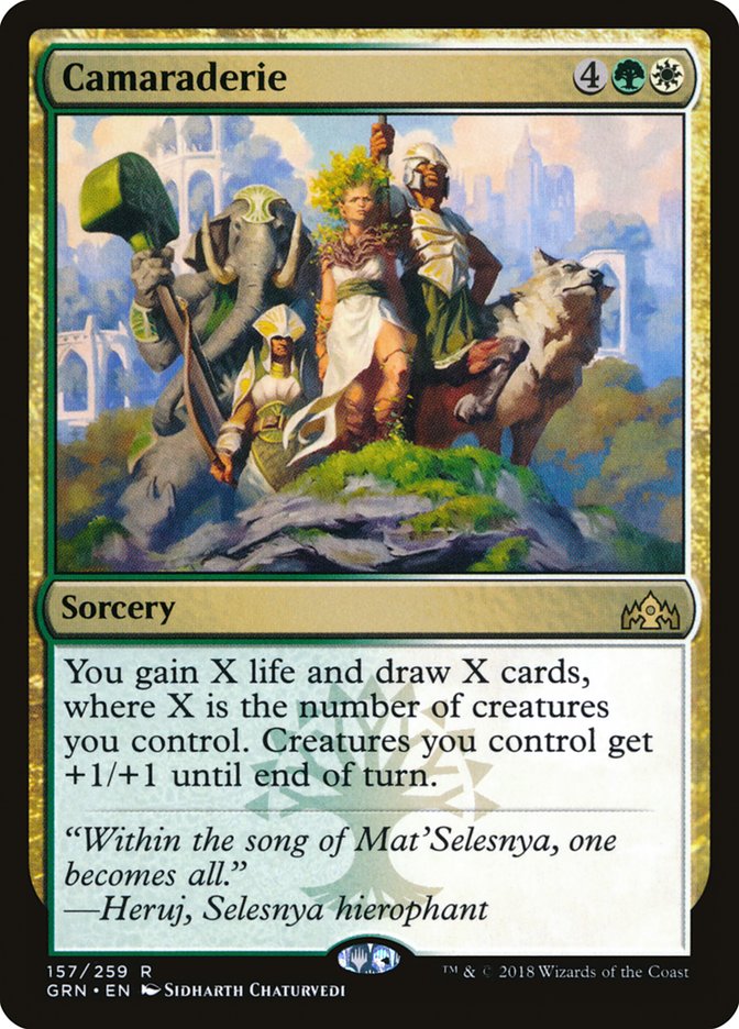 Camaraderie [Guilds of Ravnica] (157)