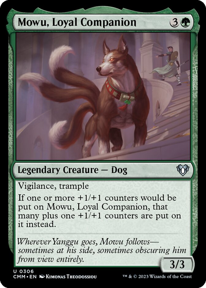 Mowu, Loyal Companion [Commander Masters] (306)