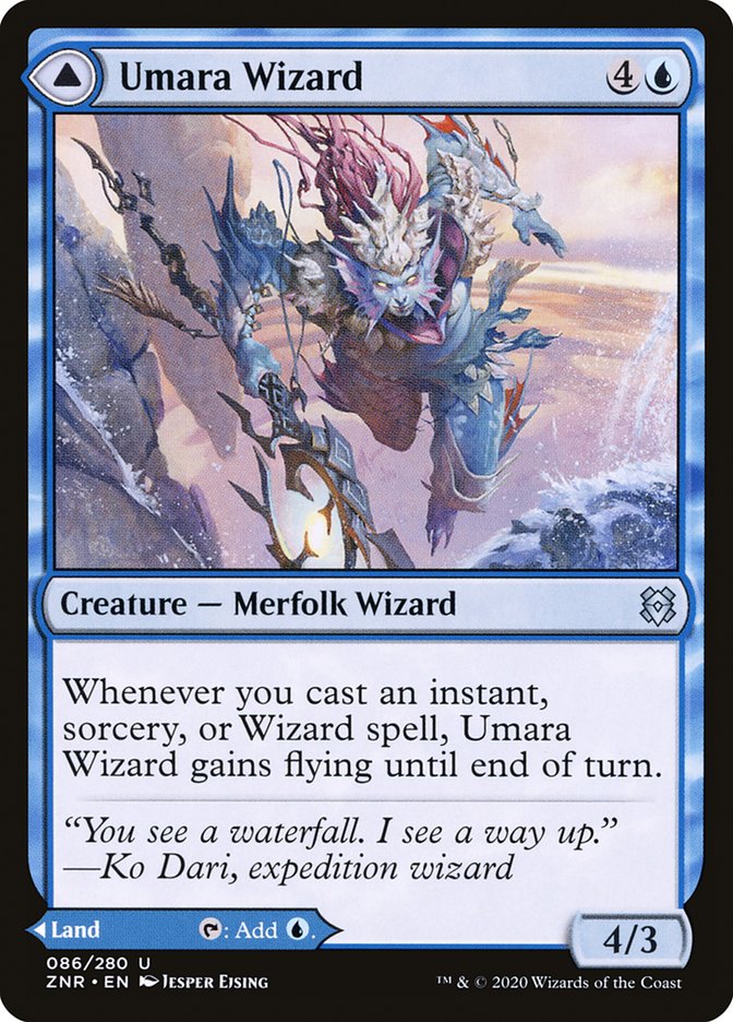 Umara Wizard [Zendikar Rising] (86)