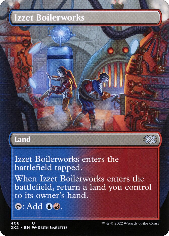 Izzet Boilerworks [Double Masters 2022] (408)