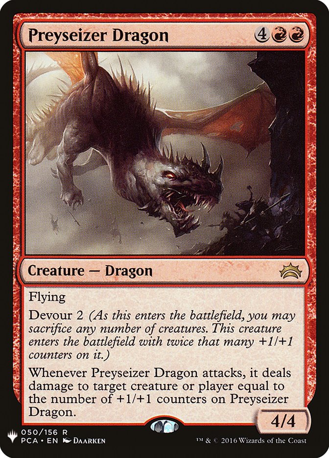 Preyseizer Dragon [The List] (PCA-50)