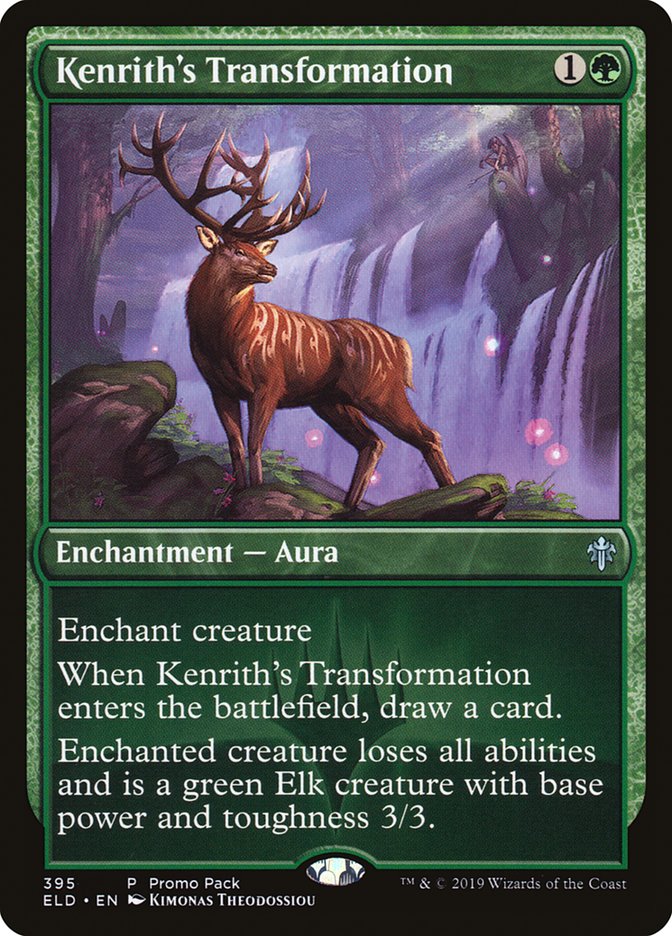 Kenrith's Transformation [Throne of Eldraine Promos] (395)