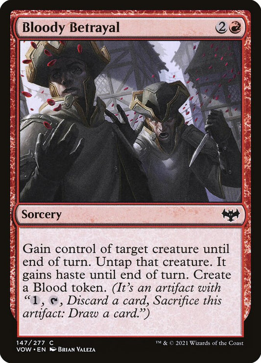 Bloody Betrayal [Innistrad: Crimson Vow] (147)