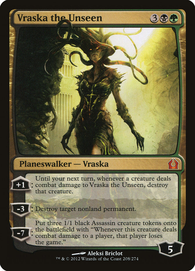 Vraska the Unseen [Return to Ravnica] (208)