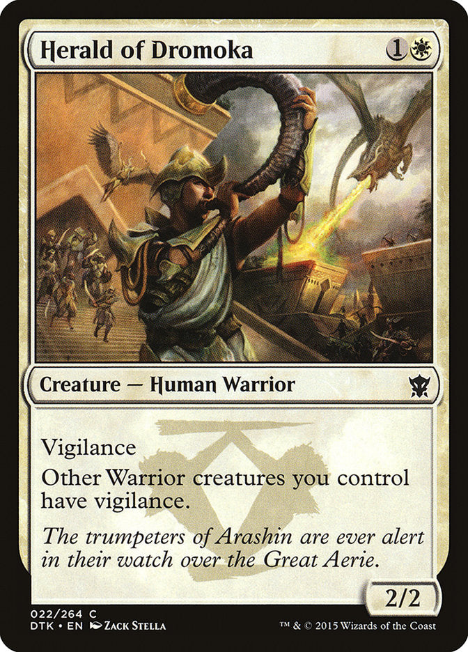 Herald of Dromoka [Dragons of Tarkir] (22)