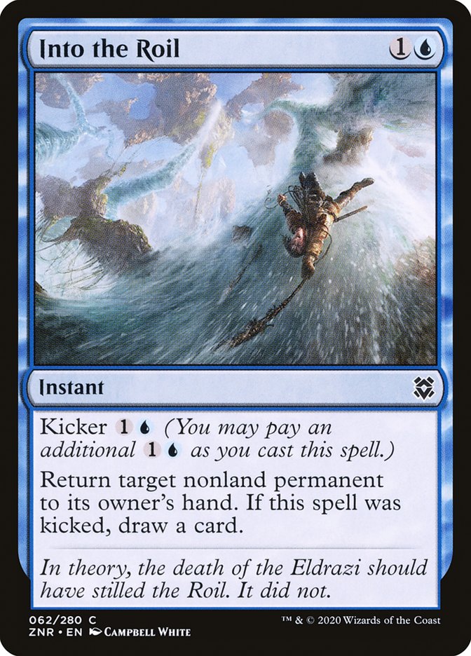 Into the Roil [Zendikar Rising] (62)