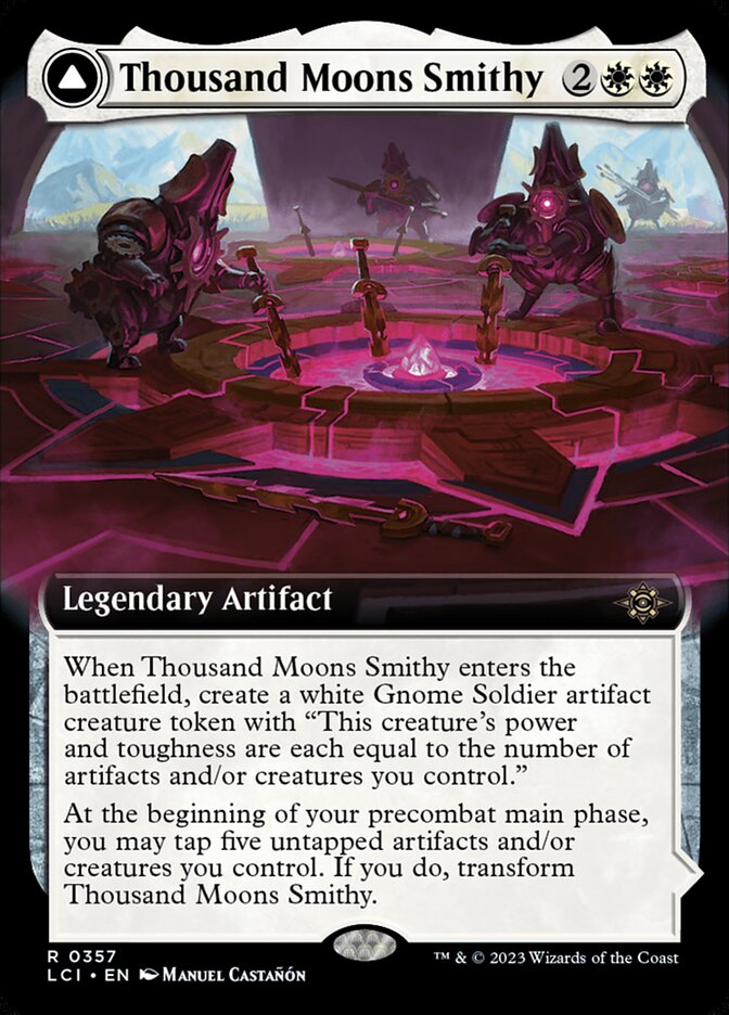 Thousand Moons Smithy // Barracks of the Thousand [The Lost Caverns of Ixalan] (357)