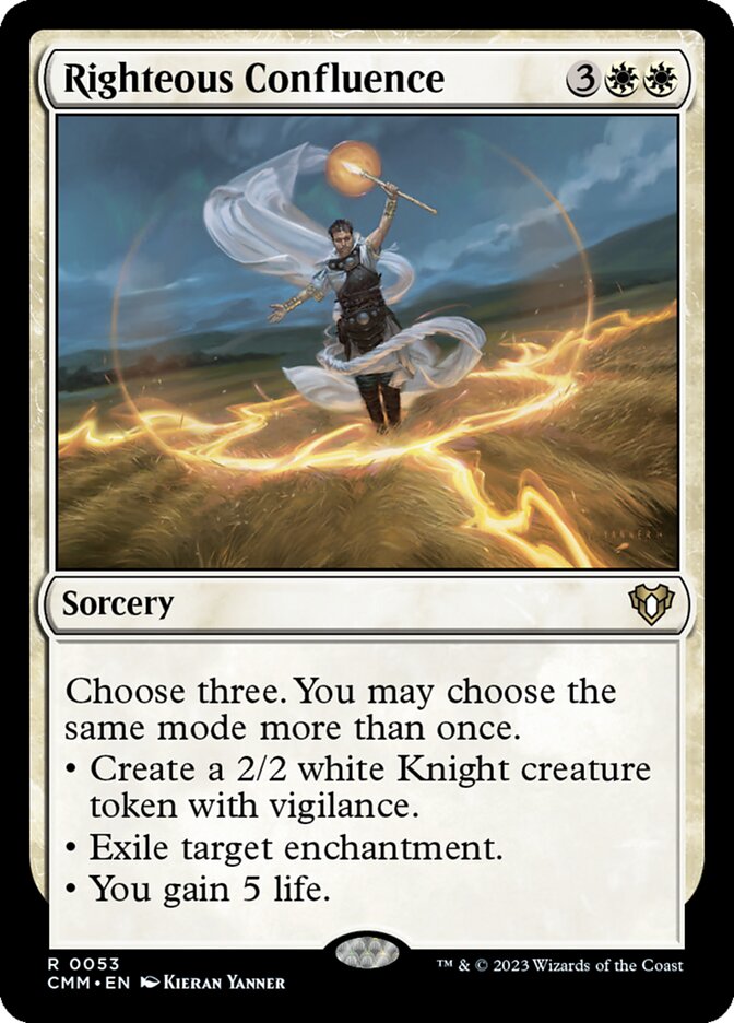 Righteous Confluence [Commander Masters] (53)