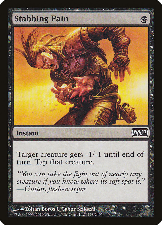 Stabbing Pain [Magic 2011] (118)