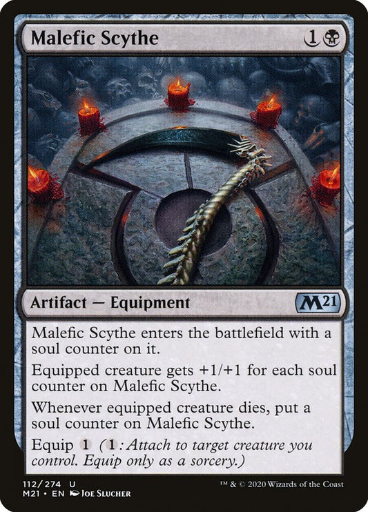 Malefic Scythe [Core Set 2021] (112)