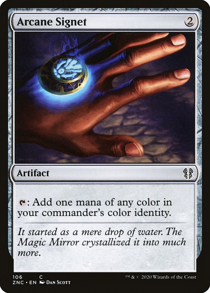 Arcane Signet [Zendikar Rising Commander] (106)