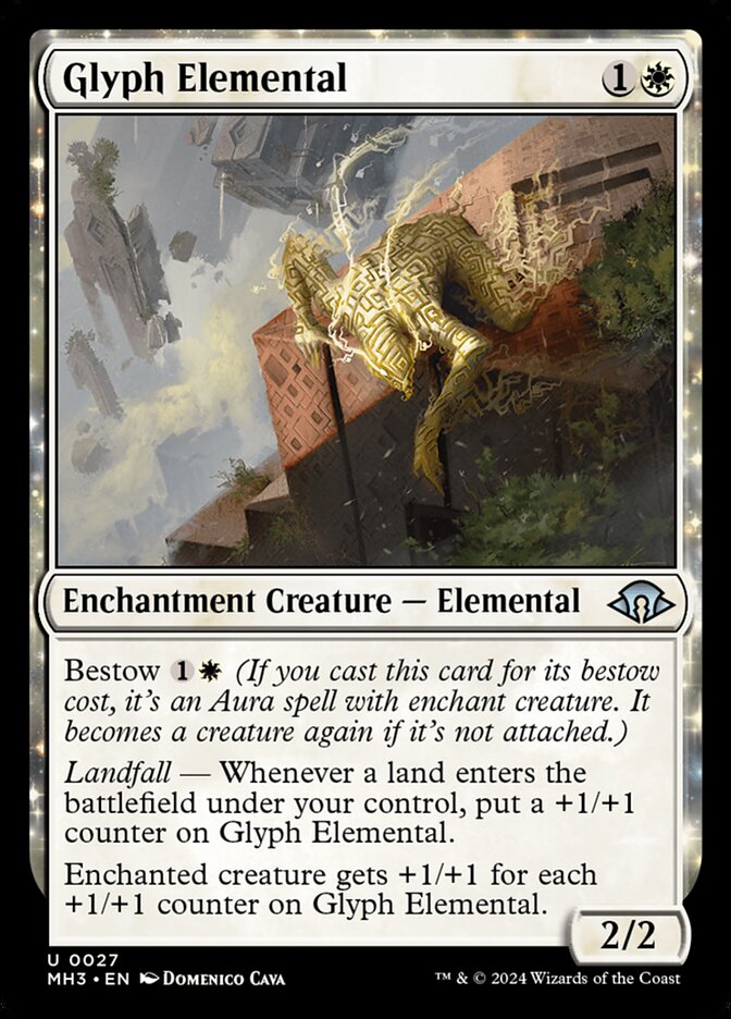 Glyph Elemental [Modern Horizons 3] (27)