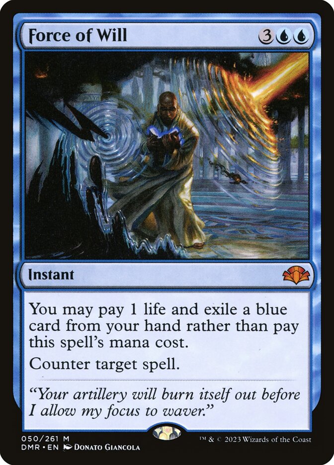 Force of Will [Dominaria Remastered] (418)