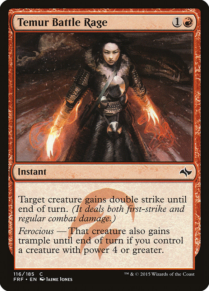 Temur Battle Rage [Fate Reforged] (116)