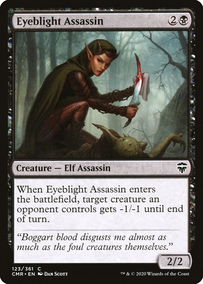 Eyeblight Assassin [Commander Legends] (123)