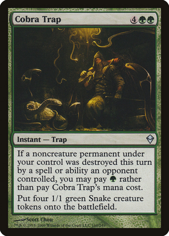 Cobra Trap [Zendikar] (160)
