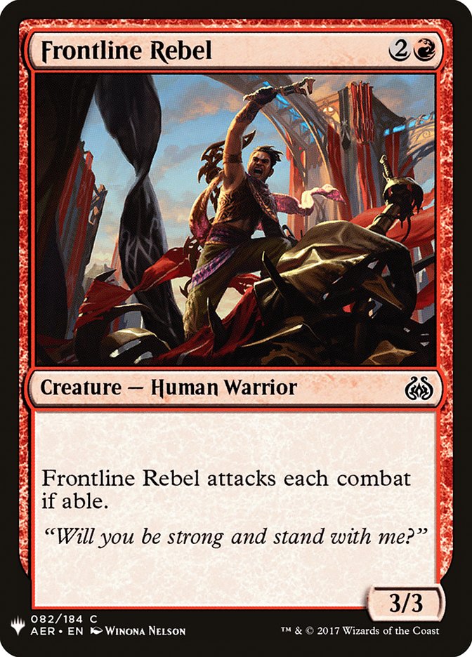 Frontline Rebel [The List] (AER-82)