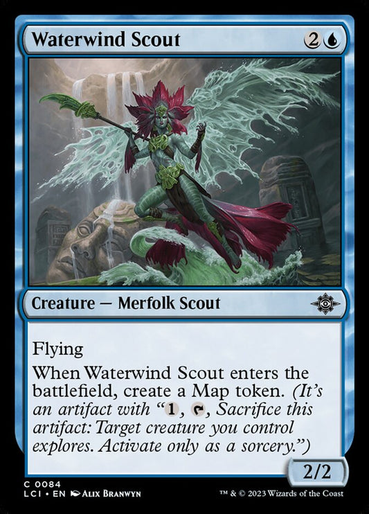 Waterwind Scout [The Lost Caverns of Ixalan] (84)