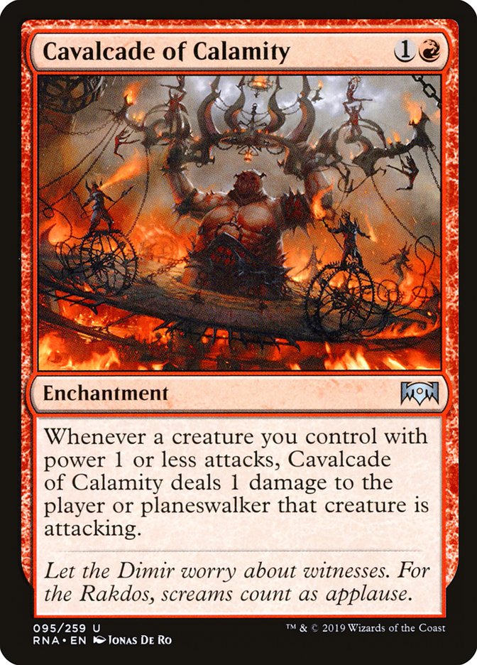 Cavalcade of Calamity [Ravnica Allegiance] (95)