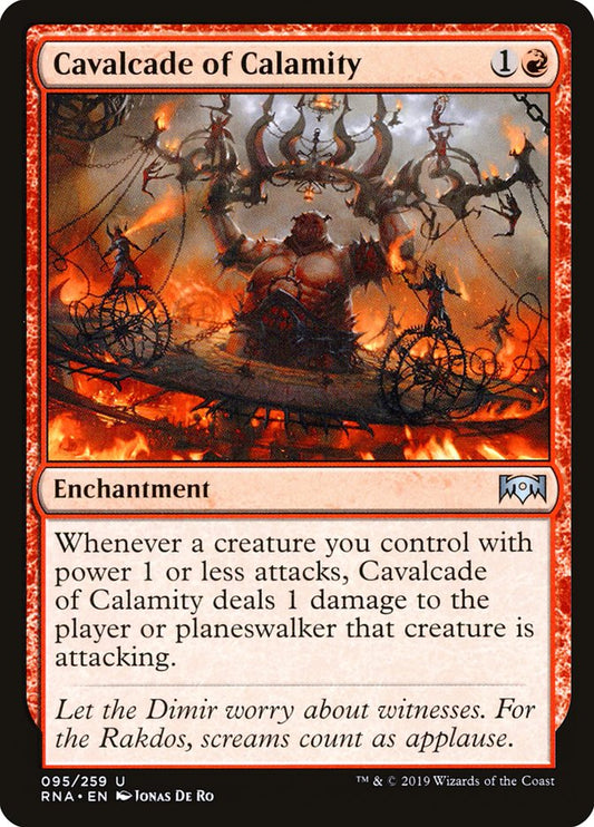 Cavalcade of Calamity [Ravnica Allegiance] (95)