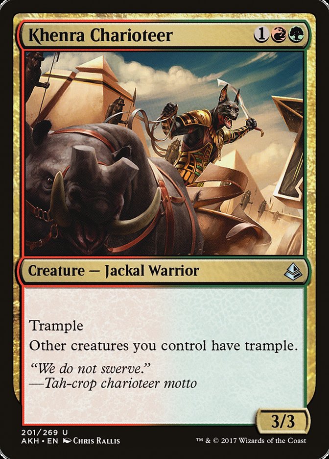 Khenra Charioteer [Amonkhet] (201)