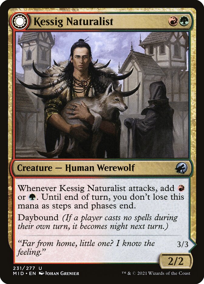 Kessig Naturalist // Lord of the Ulvenwald [Innistrad: Midnight Hunt] (231)