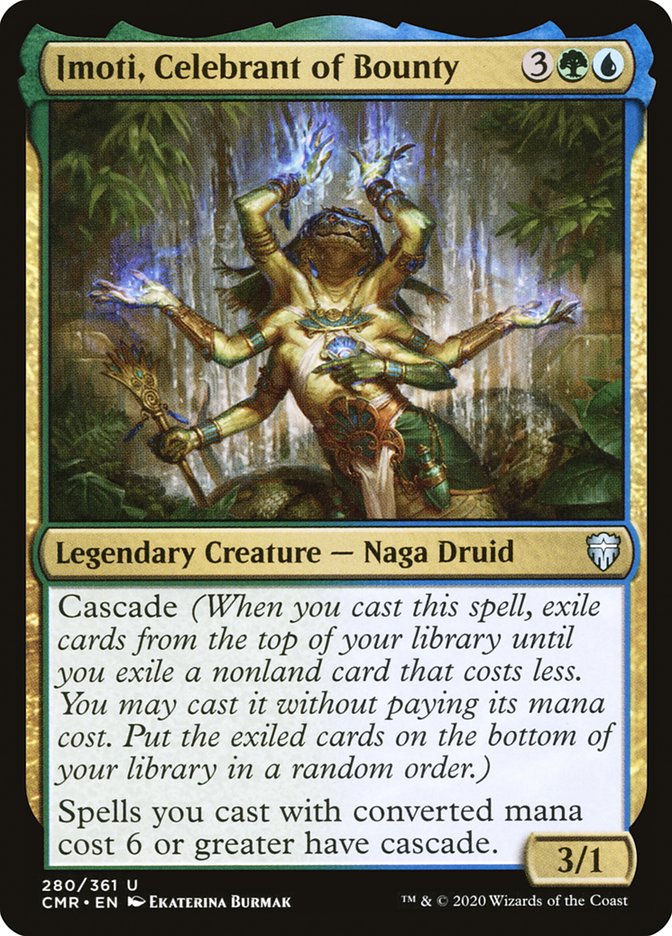 Imoti, Celebrant of Bounty [Commander Legends] (280)