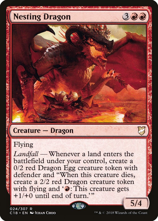 Nesting Dragon [Commander 2018] (24)
