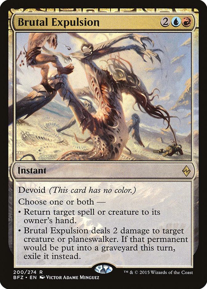 Brutal Expulsion [Battle for Zendikar] (200)