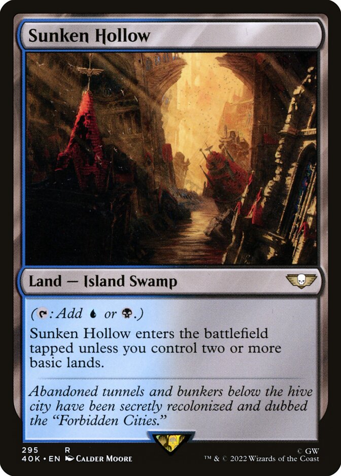 Sunken Hollow [Warhammer 40,000 Commander] (295)