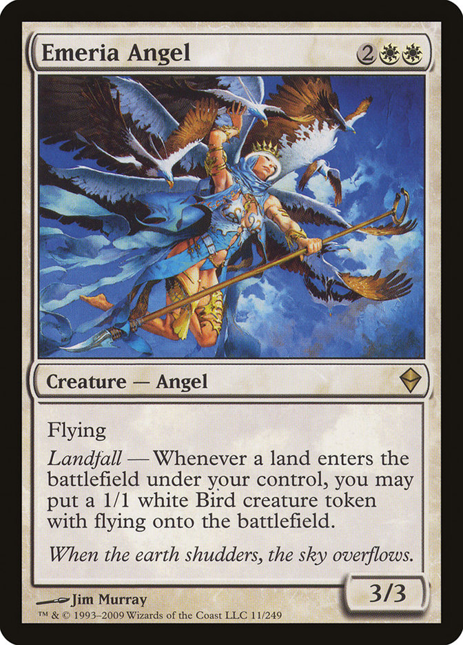 Emeria Angel [Zendikar] (11)