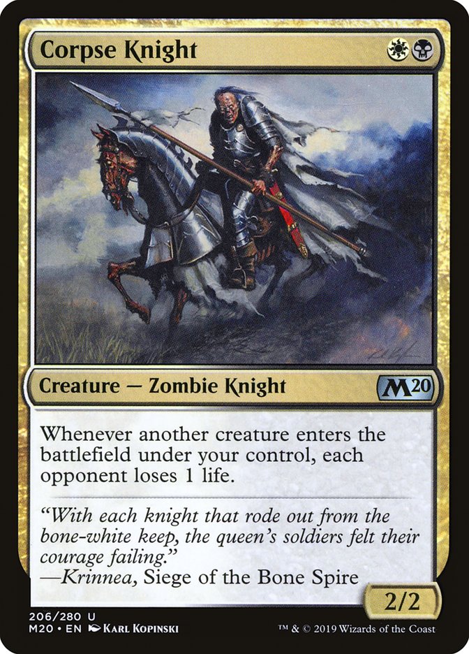 Corpse Knight [Core Set 2020] (206)