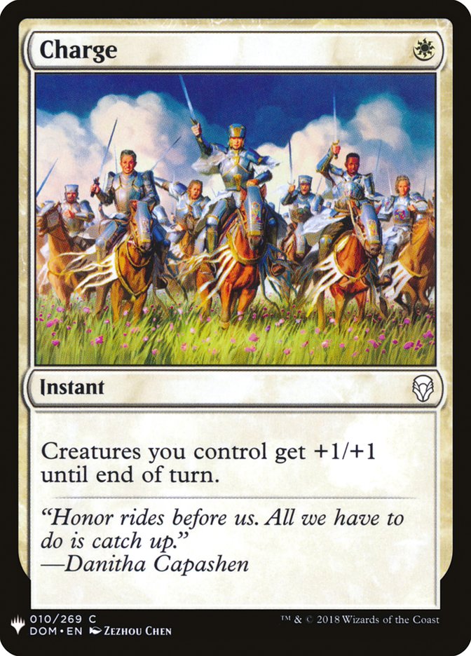 Charge [The List] (DOM-10)