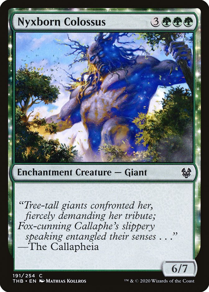 Nyxborn Colossus [Theros Beyond Death] (191)