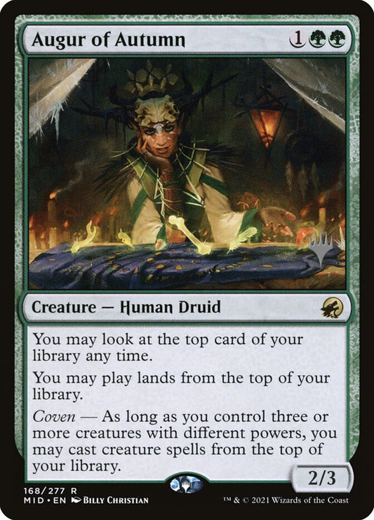 Augur of Autumn [Innistrad: Midnight Hunt Promos] (168p)