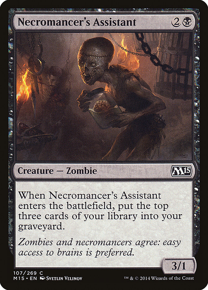 Necromancer's Assistant [Magic 2015] (107)