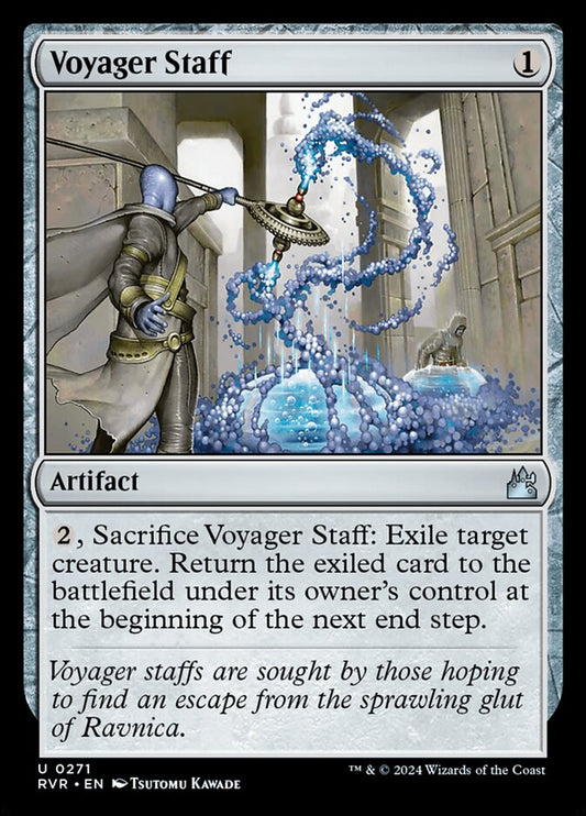 Voyager Staff [Ravnica Remastered] (271)