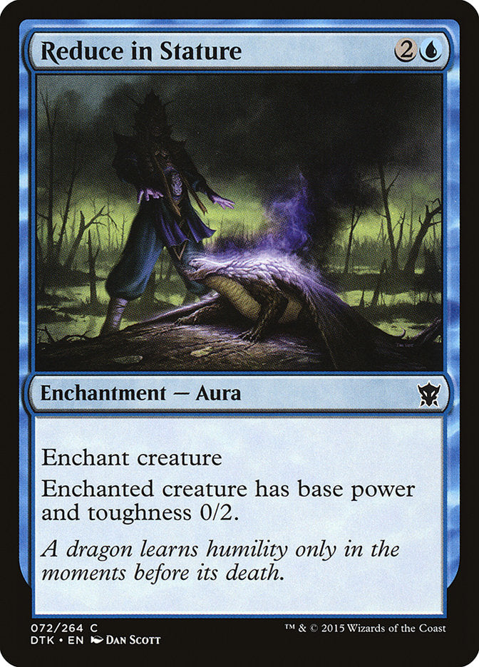 Reduce in Stature [Dragons of Tarkir] (72)